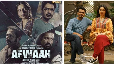 Nawazuddin Siddiqui Bhumi Pednekar Led Afwaah Trailer Out