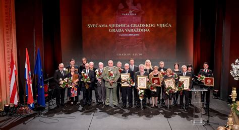 Svečanom sjednicom Gradskog vijeća obilježen Dan grada Varaždina