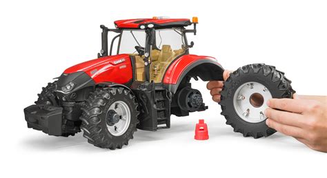 BRUDER 03190 Tracteur CASE IH Optum 300 CVX Rouge Amazon Fr