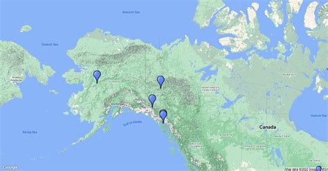 Into The Wild Map Of Journey