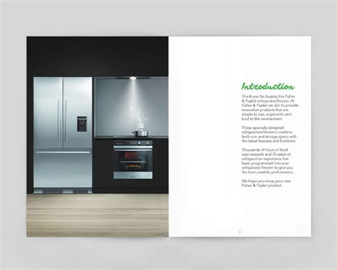 Fisher & Paykel Manual Revamp on Behance