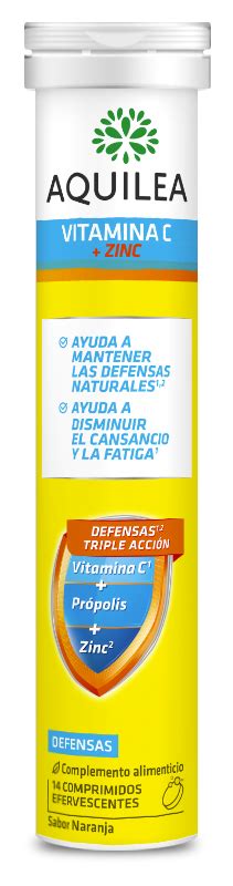 Aquilea Vitamina C Zinc Para Tus Defensas Aquilea