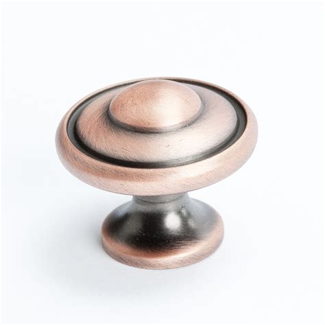 Knob (Brushed Antique Copper) - 1 3/16", 2923-1BAC-P (Berenson)