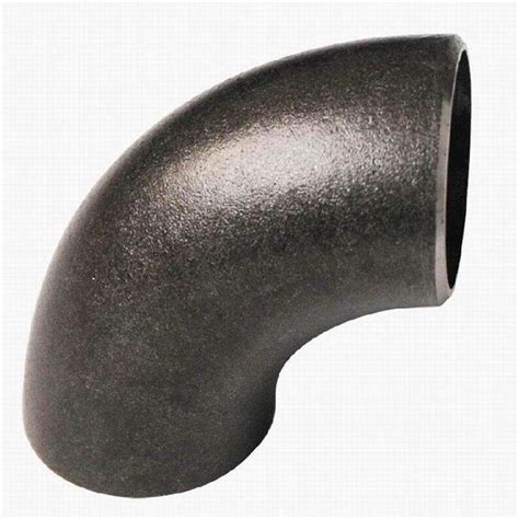 Ansi B Black Butt Weld Long Radius Carbon Steel Degree Elbow Sch