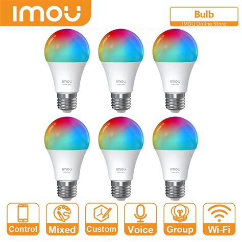 IMOU B5 E27 Multicolor Smart Light Bulb APP Remote Control Wifi