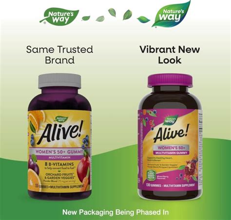 Nature S Way Alive Women S 50 Gummy Multivitamin Review Healthy