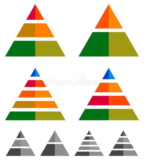 Piramide Cono Grafici Del Triangolo Grafici Livello