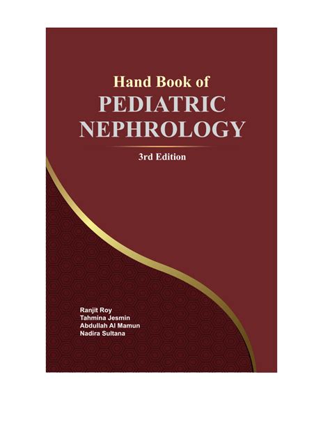 (PDF) Hand Book of Pediatric Nephrology- 3rd Edition