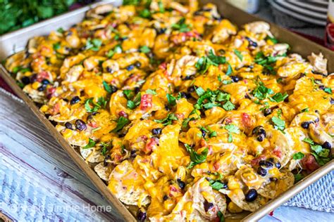 Creamy Slow Cooker Chicken Nachos Fresh Simple Home