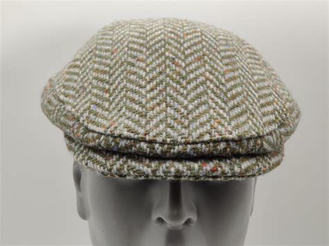 Traditional Irish Donegal Tweed Flat Cap Paddy Cap Etsy