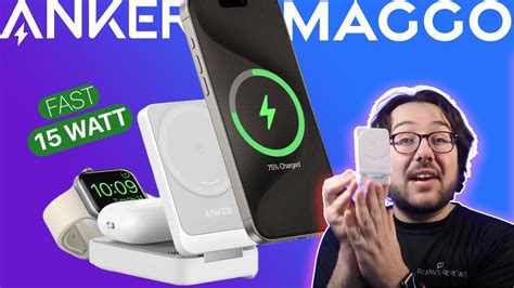 Anker Maggo 3 In 1 Qi2 Wireless Charger Fast Charge Your Iphone