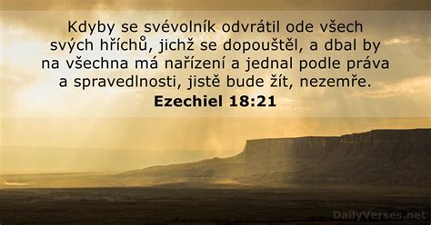 Srpna Biblick Ver Dne Ezechiel Dailyverses Net