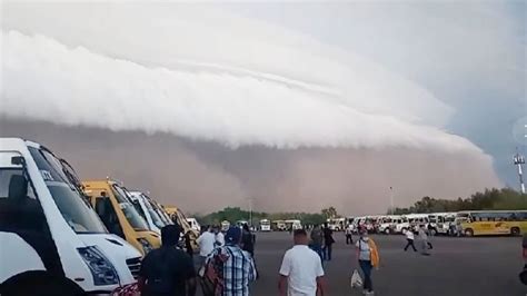 Tormenta de arena Así se vivió el fenómeno que dejó múltiples