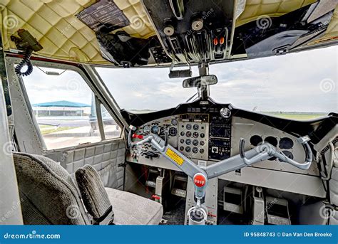 Turbo Prop Aircraft Landing At Billy Bishop Airport Royalty-Free Stock Photo | CartoonDealer.com ...