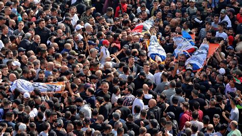 Seis Palestinos Mueren En Enfrentamientos Con El Ejército De Israel