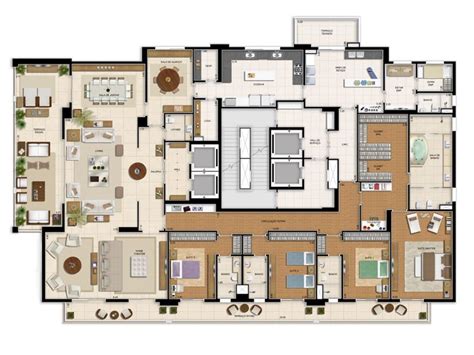 Cidade de Paris Ribeirão Preto 507m² Architectural house plans