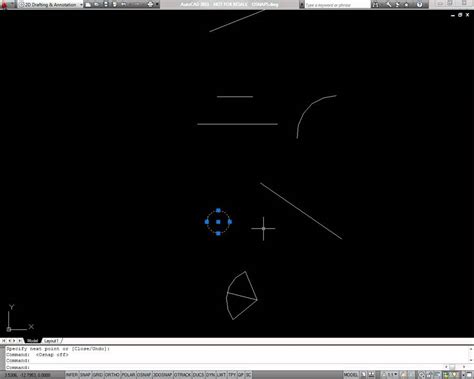 Autocad Osnaps Youtube