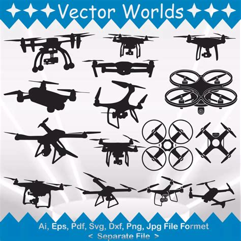 Drone Svg Drones Svg View Views Svg Ai Pdf Eps Svg Inspire