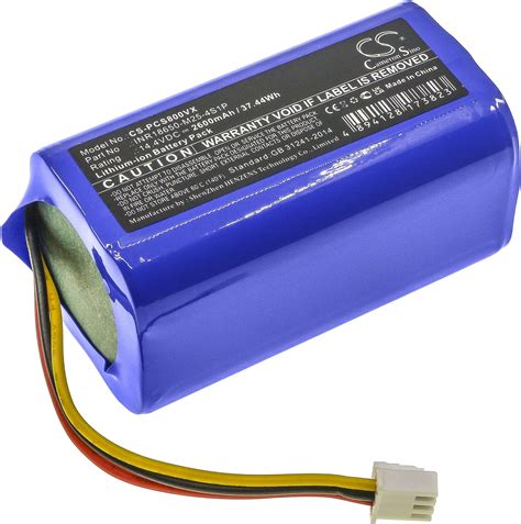 Amazon ChoyoqeR 2600mAh 14 4V INR18650 M25 4S1P Replacement