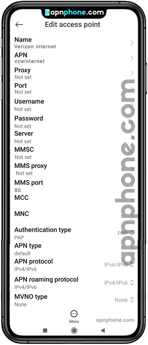 Verizon Apn Settings Android Iphone G
