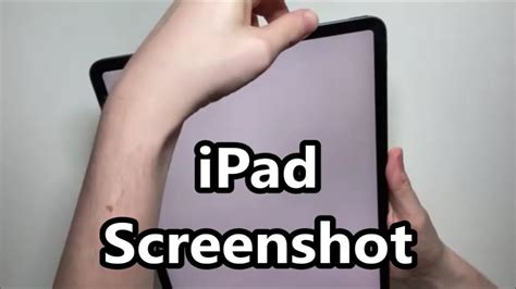 How To Screenshot On IPad Pro Or ANY IPad YouTube