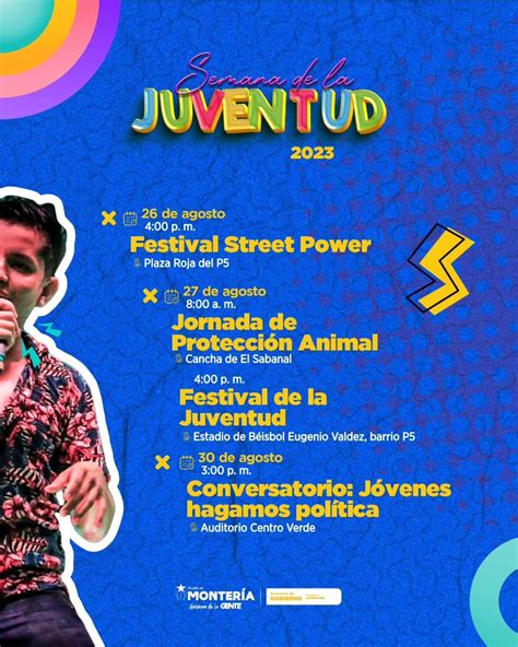 Conoce La Programaci N De La Semana De La Juventud