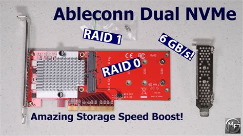 Ableconn Dual Nvme Pci Adapter The Doc S World