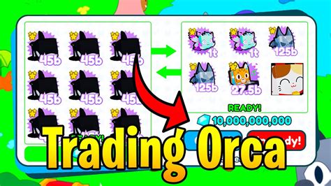 What People Trade For A Orca Pet Simulator X Youtube