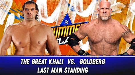 FULL MATCH The Great Khali Vs Goldberg WWE Summerslam 2022 WWE