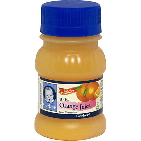 Ger 100 Orange Juice Baby Food And Snacks Sun Fresh