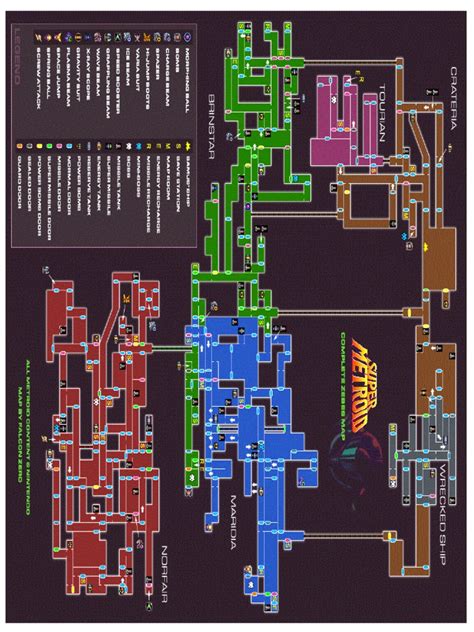 Mapa Super Metroid Snes Pdf