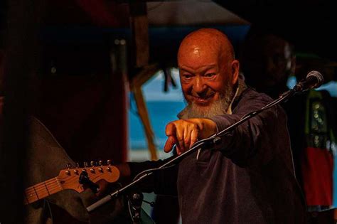 Michael Eavis takes the stage ahead of Bastille at Glastonbury 2022