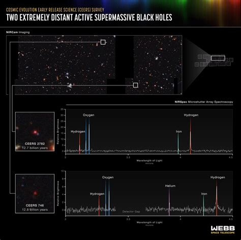 Two Extremely Distant Active Supermassive Black Holes Nirspec Msa