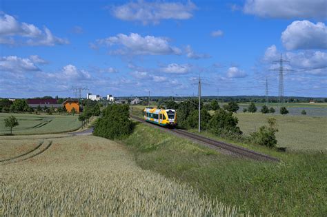 NEB 646 042 1 Als RB 61 Nach Schwedt Zwischen Mohn Und Ko Flickr