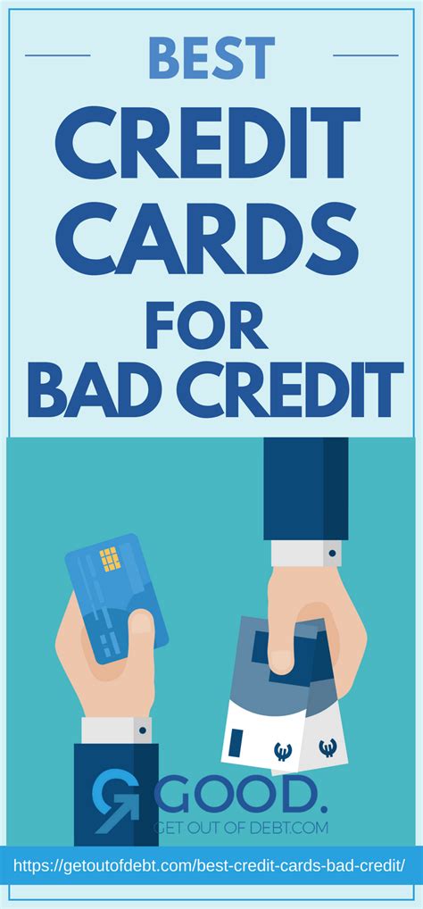 Best Credit Cards For Bad Credit | Get Out of Debt