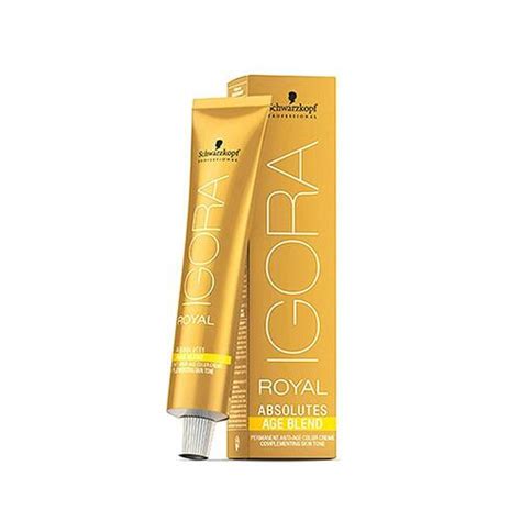 Permanent Farve Igora Royal Absolutes Schwarzkopf 9 560 Age Blend 60 Ml