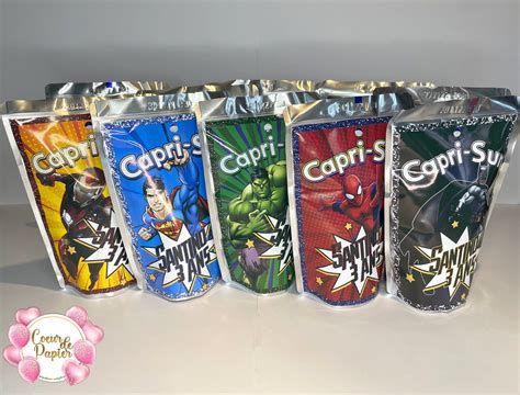 Capri Sun Personnalisé Etsy France