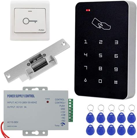 Kdl Full Rfid Access Control System Kit Set Stand Alone Keypad With No