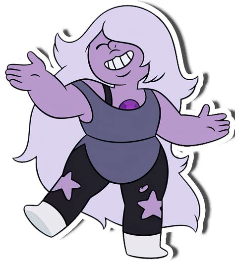 Steven Universe Sticker Amethyst Acid Ink Designs