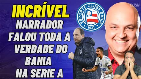 AGORA TU ACREDITA ANDRÉ HENNING CRAVA O BAHIA VAI BRIGAR SIM PELO