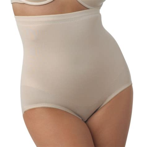 Culotte Gainante Taille Haute Beige En Nylon Suisses