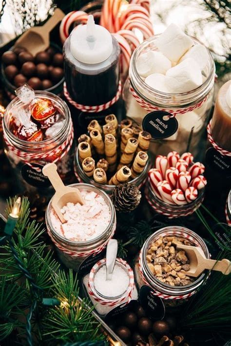 Diy Christmas Hot Cocoa Bar Ideas Lady Decluttered Christmas Hot