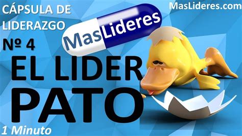 EL LIDER PATO Capsulas De Liderazgo N4 YouTube