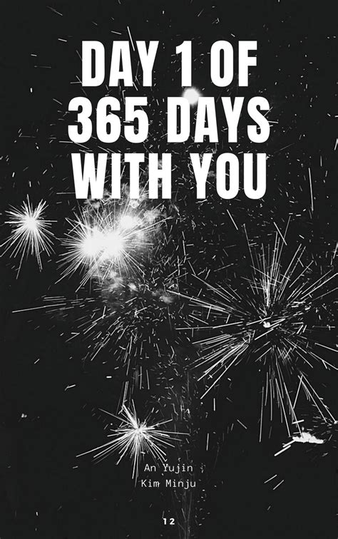 Day 1 of 365 days with you. - Asianfanfics