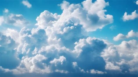 Premium Photo | Realistic Cloudy Day Sky Background Daylight Blue Sky ...