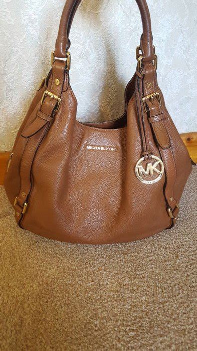 Michael Kors Bedford Large Tan Brown Shoulder Bag Catawiki