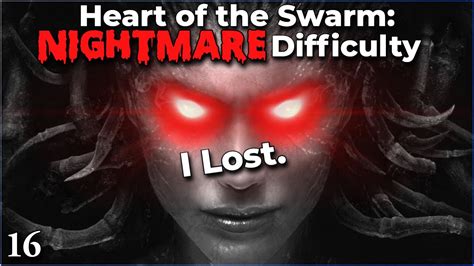 Heart Of The Swarm Nightmare Difficulty Pt Youtube