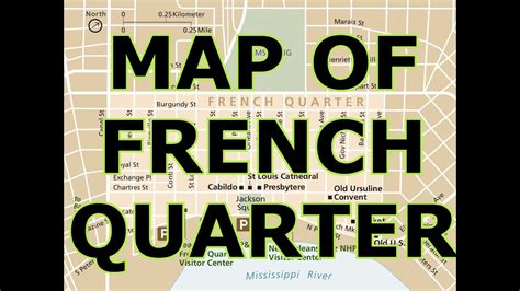 MAP OF FRENCH QUARTER NEW ORLEANS YouTube