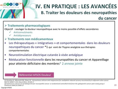 Neuropathie P Riph Rique Et Cancer R F Rentiel Afsos Ppt