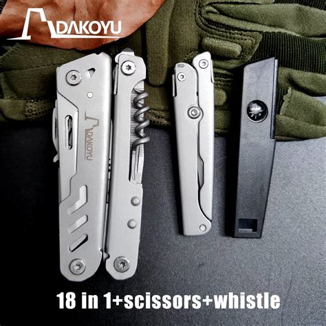 Dakoyu In Sog Folding Multi Functional Combination Tool Pliers